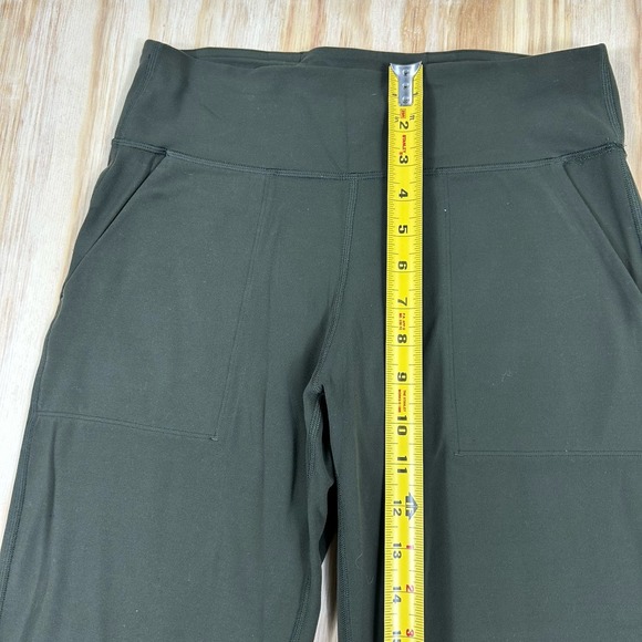 Lululemon Pants Womens 8 Green Align Jogger Yoga High Rise Pockets Stretch - Picture 7 of 12